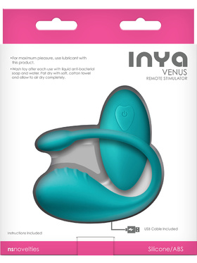 NSNovelties: Inya Venus, Remote Stimulator, turquoise