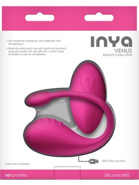 NSNovelties: Inya Venus, Remote Stimulator, pink