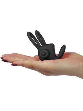 LoveToy: Power Clit Duo Cockring, black