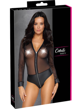 Cottelli Party: Longsleeved Body with Zipper