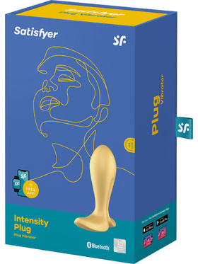 Satisfyer Connect: Intensity Plug, Plug Vibrator, gold