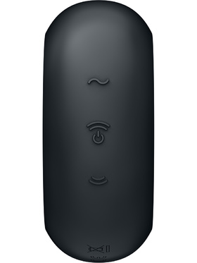 Satisfyer: Pro To Go 3, Air Pulse Stimulator + Vibration, black