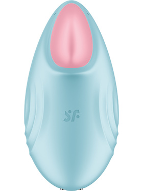 Satisfyer Connect: Tropical Tip, Lay-on Vibrator, blue