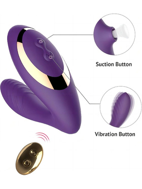 Tracy's Dog: OG Pro 2, Clitoral Sucking Vibrator, purple