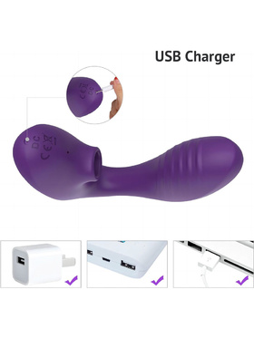 Tracy's Dog: OG Pro 2, Clitoral Sucking Vibrator, purple