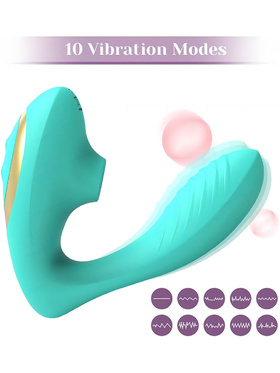 Tracy's Dog: OG Pro 2, Clitoral Sucking Vibrator, turquoise