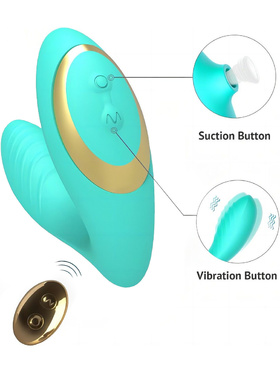 Tracy's Dog: OG Pro 2, Clitoral Sucking Vibrator, turquoise