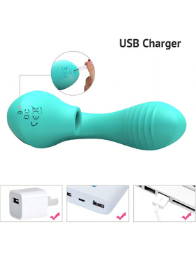 Tracy's Dog: OG Pro 2, Clitoral Sucking Vibrator, turquoise