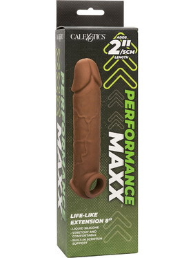Performance Maxx: Life-Like Extension, 22 cm, dark