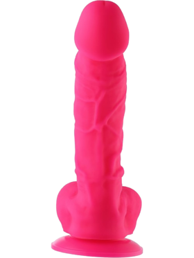 Hismith: KlicLok Silicone Dildo, 21 cm, pink