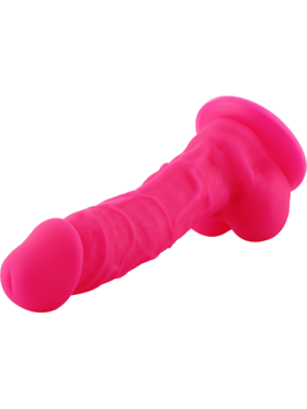 Hismith: KlicLok Silicone Dildo, 21 cm, pink