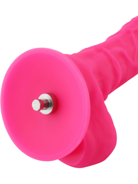 Hismith: KlicLok Silicone Dildo, 21 cm, pink