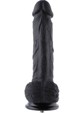 Hismith: KlicLok Silicone Dildo, 20 cm, black