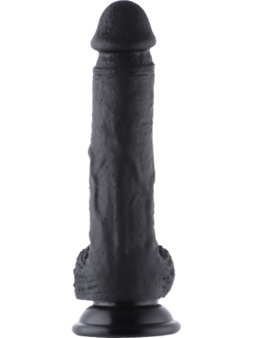 Hismith: KlicLok Silicone Dildo, 20 cm, black