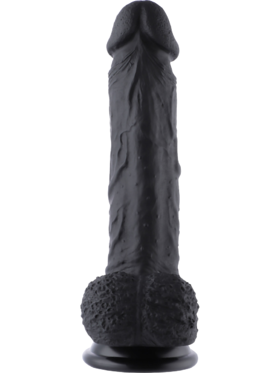 Hismith: KlicLok Silicone Dildo, 20 cm, black