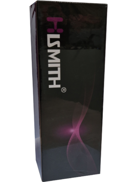 Hismith: KlicLok Silicone Dildo, 20 cm, black