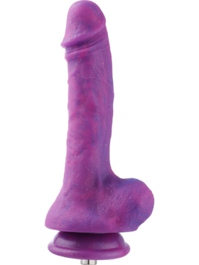 Hismith: KlicLok Silicone Dildo, 19 cm, purple