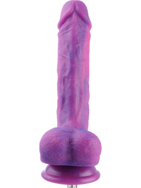 Hismith: KlicLok Silicone Dildo, 19 cm, purple