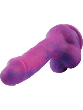 Hismith: KlicLok Silicone Dildo, 19 cm, purple