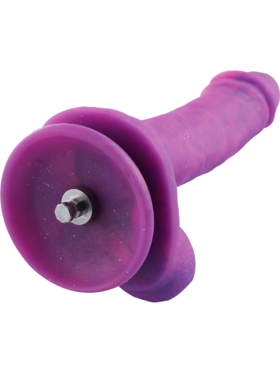 Hismith: KlicLok Silicone Dildo, 19 cm, purple
