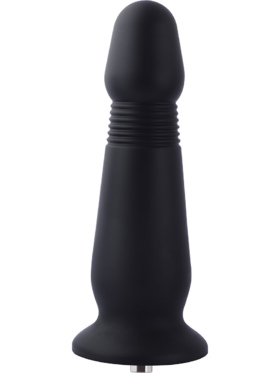 Hismith: KlicLok Silicone Anal Dildo, 25 cm, black