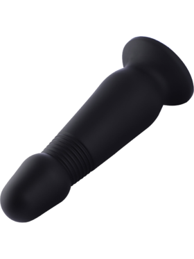 Hismith: KlicLok Silicone Anal Dildo, 25 cm, black