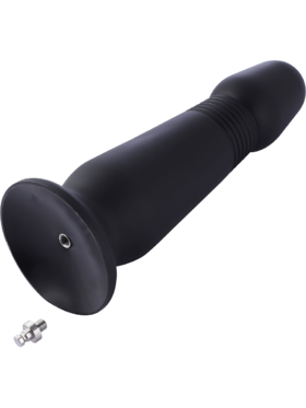 Hismith: KlicLok Silicone Anal Dildo, 25 cm, black