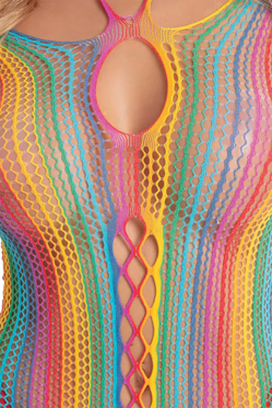 Pink Lipstick: More Color Long Sleeve Bodysuit, One Size