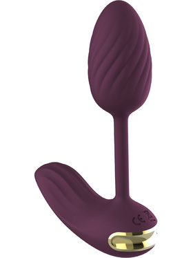 Dream Toys: Essentials, Flexible Wearable Vibrating Egg, purple