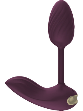 Dream Toys: Essentials, Flexible Wearable Vibrating Egg, purple