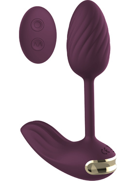 Dream Toys: Essentials, Flexible Wearable Vibrating Egg, purple