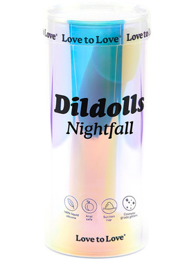 Love to Love: Dildolls Nightfall, Dildo with Suction Cup, 18 cm