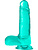 B Yours Plus: Rock n' Roll Dildo, 18 cm, turquoise