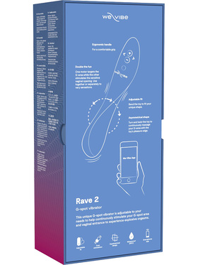 We-Vibe: Rave 2, G-Spot Vibrator, blue