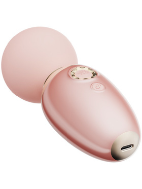 Zalo: Ava, App-Controlled Smart Wand Massager, pink