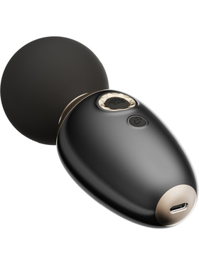 Zalo: Ava, App-Controlled Smart Wand Massager, black