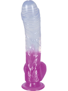 You2Toys: Readymate Softdildo, 19 cm, transparent-purple