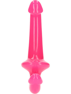 RealRock: Glow in the Dark Strapless Strap-On, pink