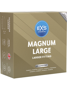 EXS Magnum Large: Condoms, 48-pack