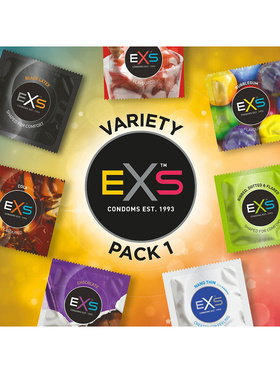 EXS Variety Pack 1: Condoms, 48-pack