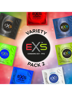 EXS Variety Pack 2: Condoms, 48-pack