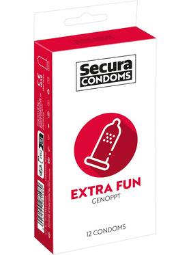 Secura: Extra Fun, Condoms, 12-pack