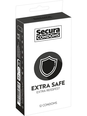 Secura: Extra Safe, Condoms, 12-pack