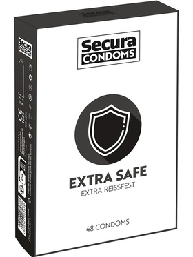 Secura: Extra Safe, Condoms, 48-pack