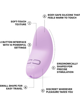 LELO: Lily 3, Clitoral Vibrator, lightpurple