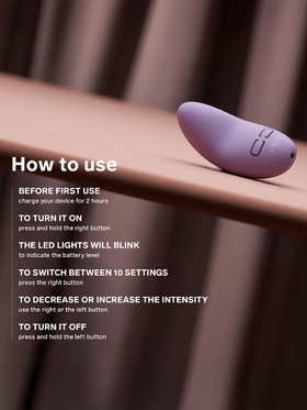 LELO: Lily 3, Clitoral Vibrator, lightpurple