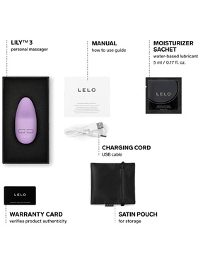 LELO: Lily 3, Clitoral Vibrator, lightpurple