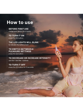 LELO: Dot, Pinpoint Clitoral Vibrator, purple