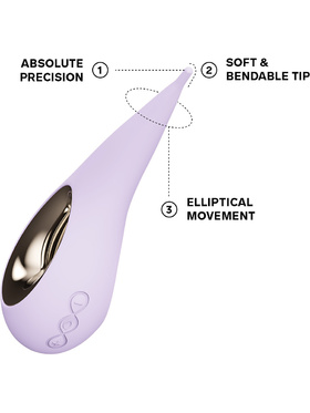 LELO: Dot, Pinpoint Clitoral Vibrator, purple