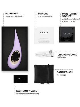 LELO: Dot, Pinpoint Clitoral Vibrator, purple
